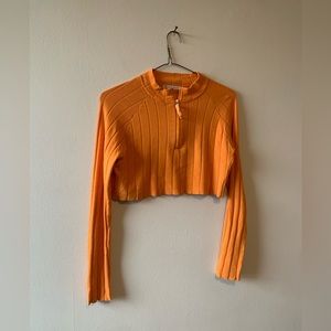 Orange crop zip